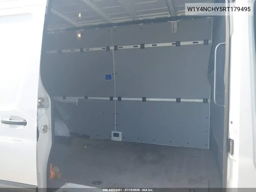 2024 Mercedes-Benz Sprinter 2500 High Roof 4-Cyl Diesel Ho VIN: W1Y4NCHY5RT179495 Lot: 45504451