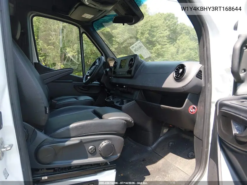 2024 Mercedes-Benz Sprinter 2500 Standard Roof 4-Cyl Diesel VIN: W1Y4KBHY3RT168644 Lot: 45616206