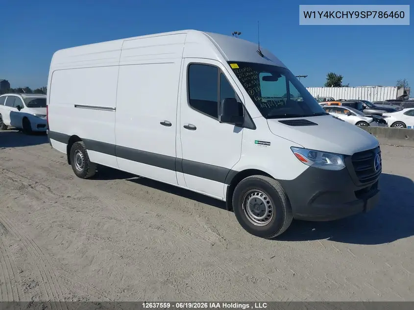 2025 Mercedes-Benz Sprinter 2500 VIN: W1Y4KCHY9SP786460 Lot: 12637559