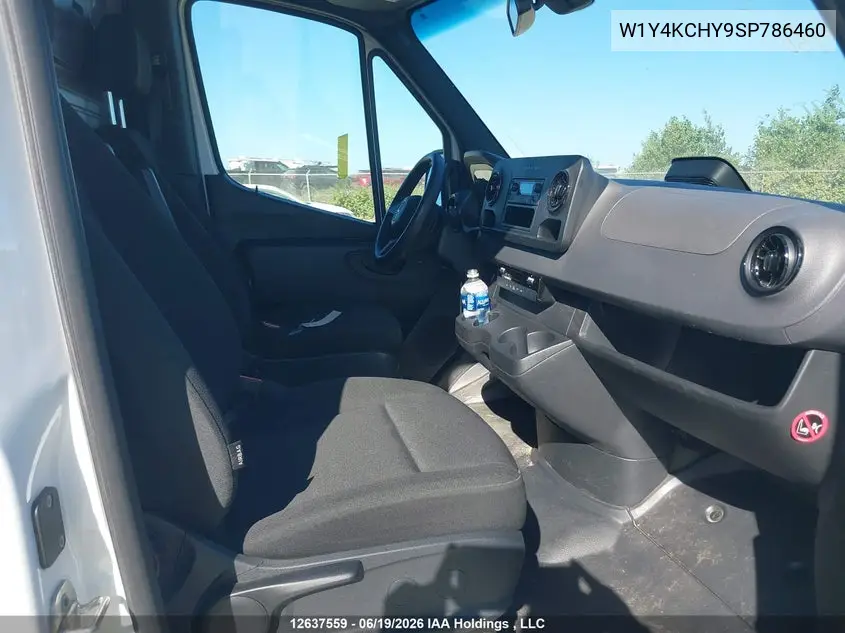 2025 Mercedes-Benz Sprinter 2500 VIN: W1Y4KCHY9SP786460 Lot: 12637559