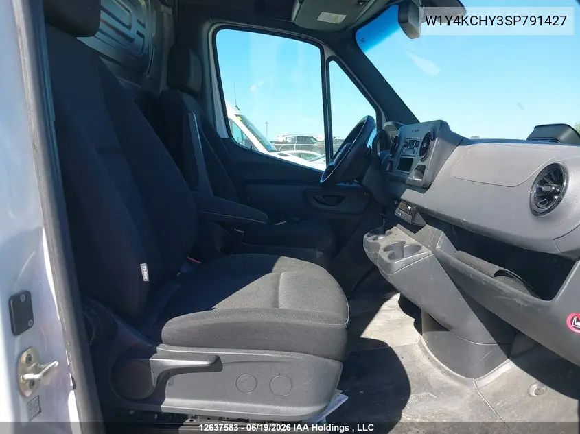 2025 Mercedes-Benz Sprinter 2500 VIN: W1Y4KCHY3SP791427 Lot: 12637583