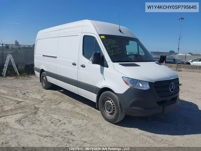 2025 Mercedes-Benz Sprinter 2500 VIN: W1Y4KCHY0SP795645 Lot: 12637613