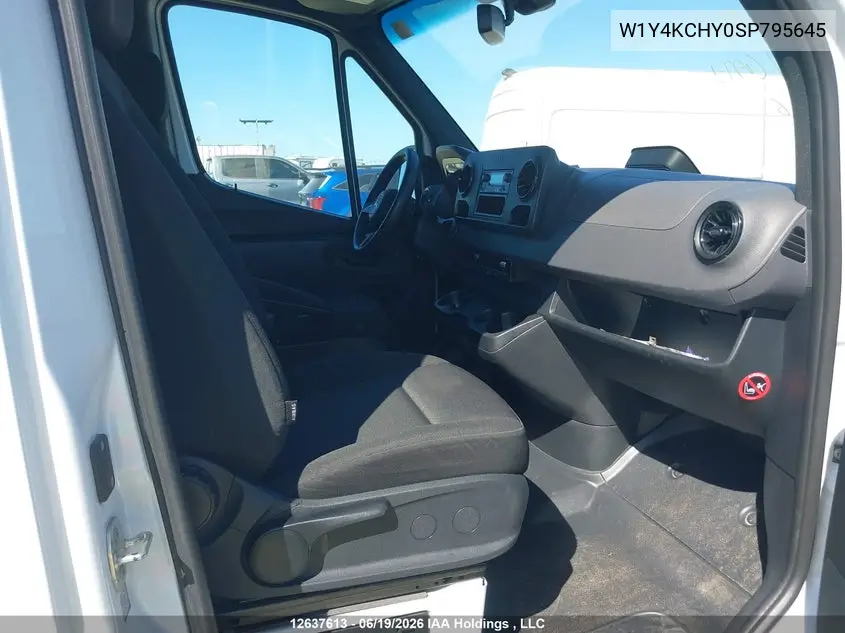 2025 Mercedes-Benz Sprinter 2500 VIN: W1Y4KCHY0SP795645 Lot: 12637613