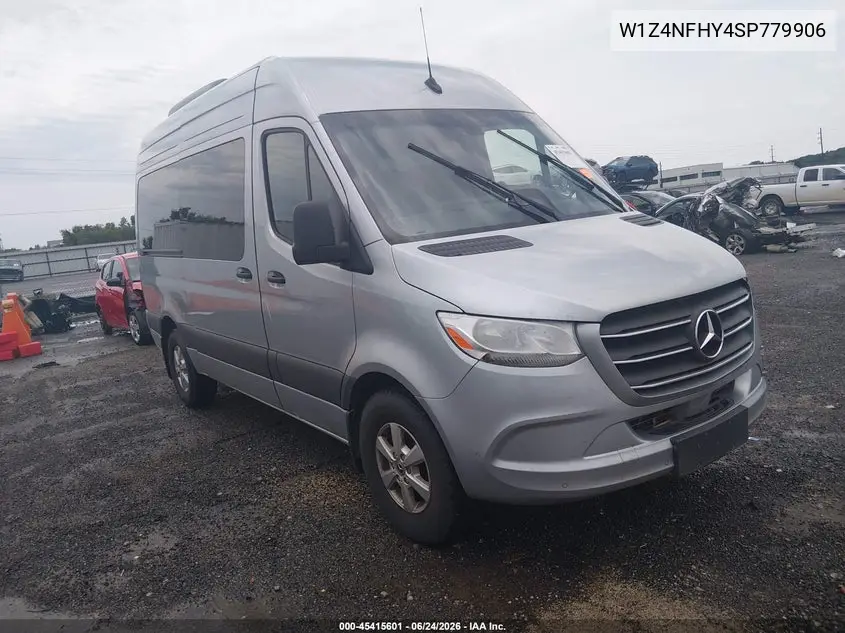 2025 Mercedes-Benz Sprinter 2500 Standard Roof 4-Cyl Diesel Ho VIN: W1Z4NFHY4SP779906 Lot: 45415601