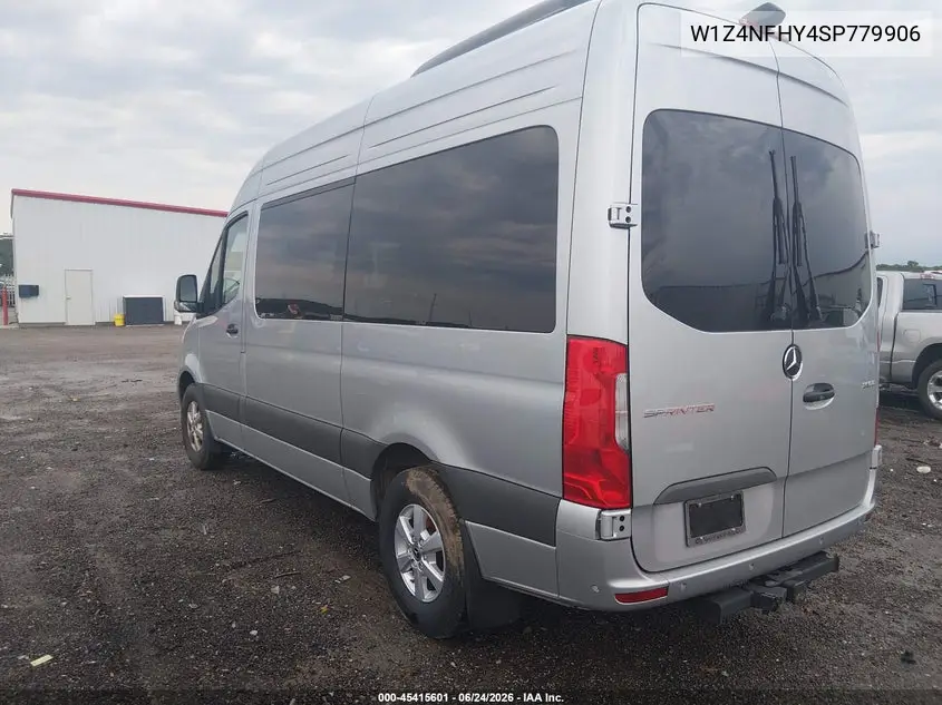 2025 Mercedes-Benz Sprinter 2500 Standard Roof 4-Cyl Diesel Ho VIN: W1Z4NFHY4SP779906 Lot: 45415601
