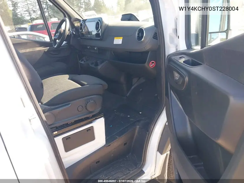 2025 Mercedes-Benz Sprinter 2500 High Roof 4-Cyl Diesel VIN: W1Y4KCHY0ST228004 Lot: 45546897