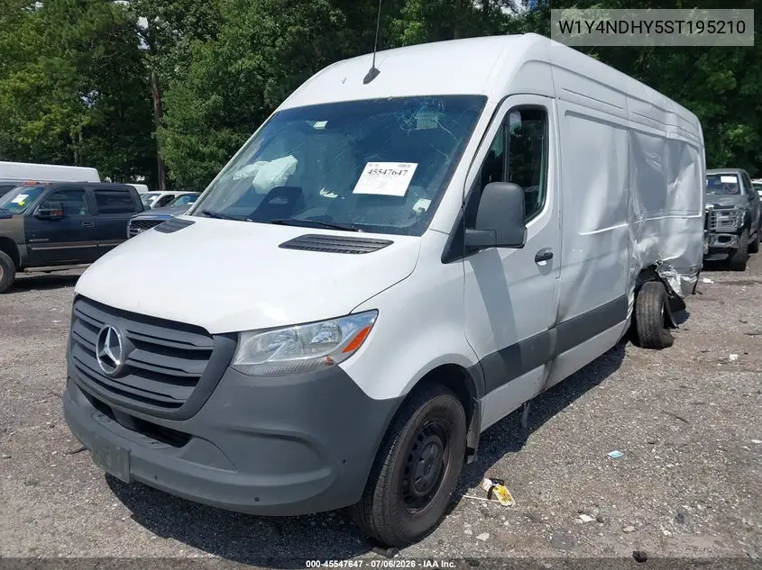 2025 Mercedes-Benz Sprinter 2500 High Roof 4-Cyl Diesel Ho VIN: W1Y4NDHY5ST195210 Lot: 45547647