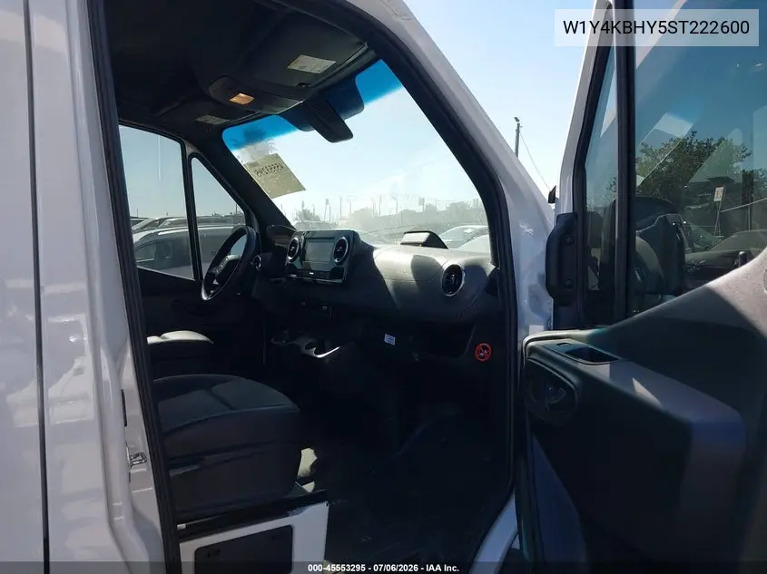 2025 Mercedes-Benz Sprinter 2500 Standard Roof 4-Cyl Diesel VIN: W1Y4KBHY5ST222600 Lot: 45553295