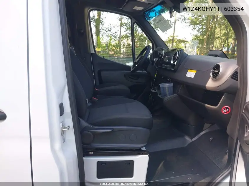 2026 Mercedes-Benz Sprinter 2500 High Roof 4-Cyl Diesel VIN: W1Z4KGHY1TT603354 Lot: 45590303