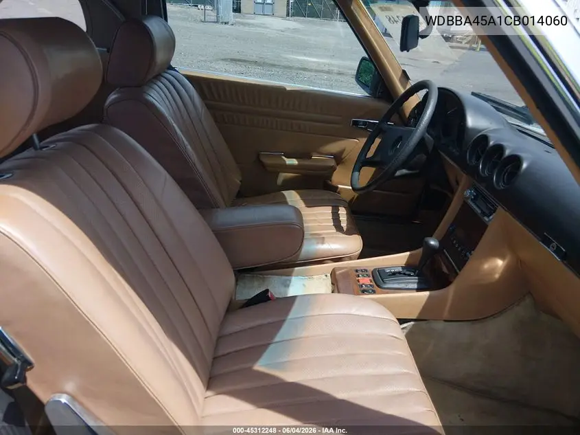 1982 Mercedes-Benz 380 Sl VIN: WDBBA45A1CB014060 Lot: 45312248