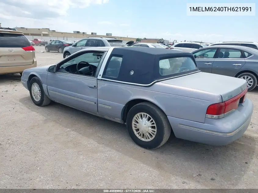 1996 Mercury Cougar Xr7 VIN: 1MELM6240TH621991 Lot: 45599902