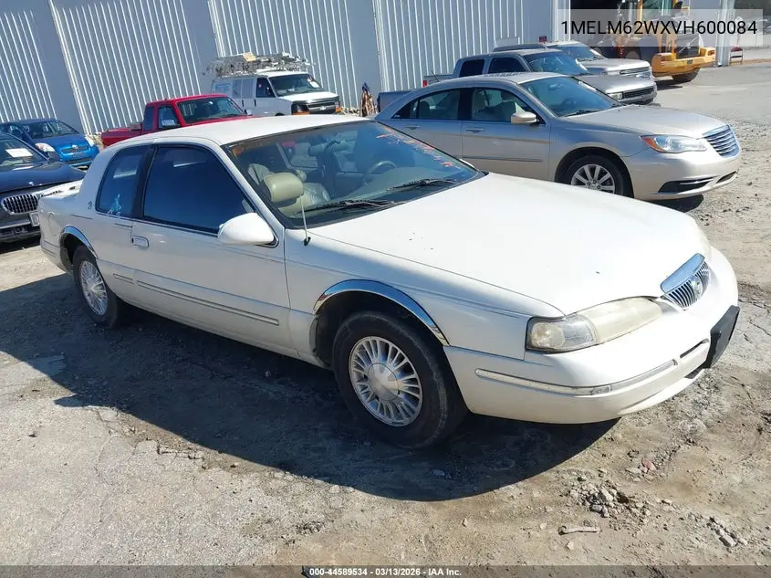 1997 Mercury Cougar Xr7 VIN: 1MELM62WXVH600084 Lot: 44589534