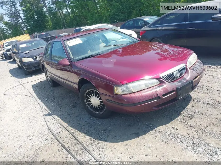 1997 Mercury Cougar Xr7 VIN: 1MELM62WXVH603602 Lot: 44939391