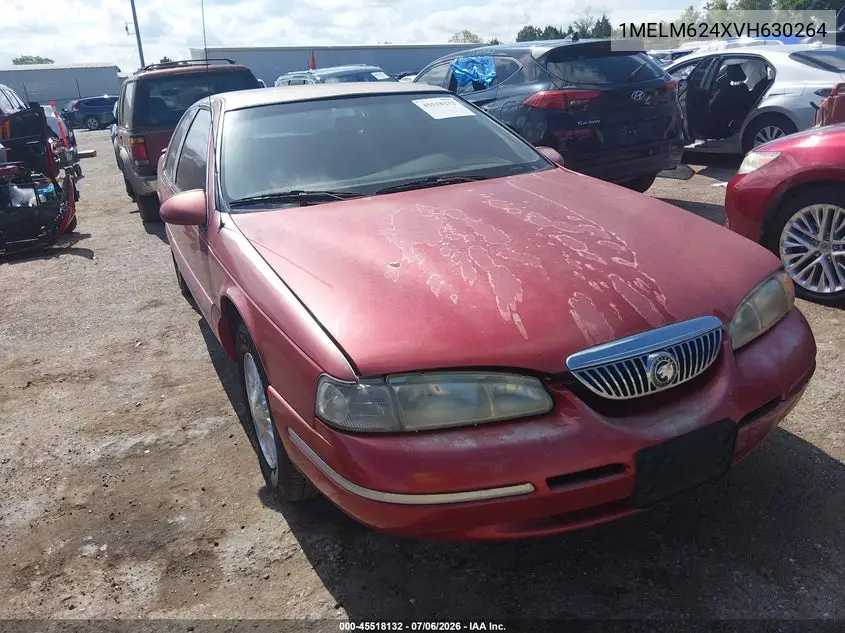 1997 Mercury Cougar Xr7 VIN: 1MELM624XVH630264 Lot: 45518132