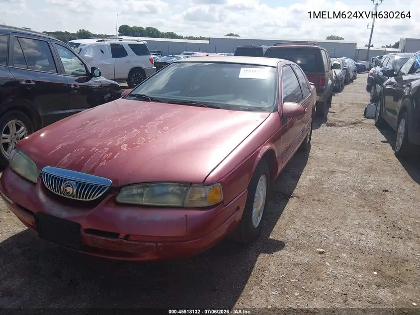1997 Mercury Cougar Xr7 VIN: 1MELM624XVH630264 Lot: 45518132