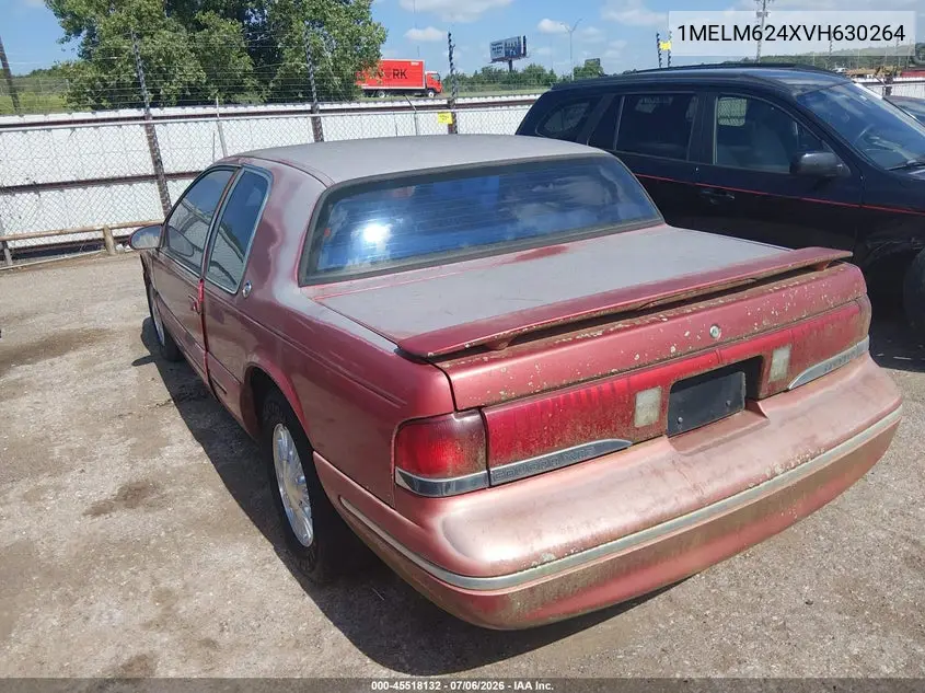 1997 Mercury Cougar Xr7 VIN: 1MELM624XVH630264 Lot: 45518132