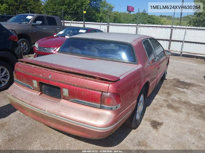 1997 Mercury Cougar Xr7 VIN: 1MELM624XVH630264 Lot: 45518132