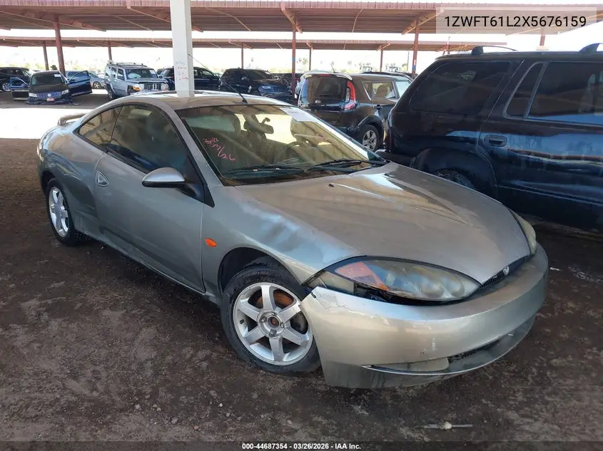1999 Mercury Cougar V6 VIN: 1ZWFT61L2X5676159 Lot: 44687354