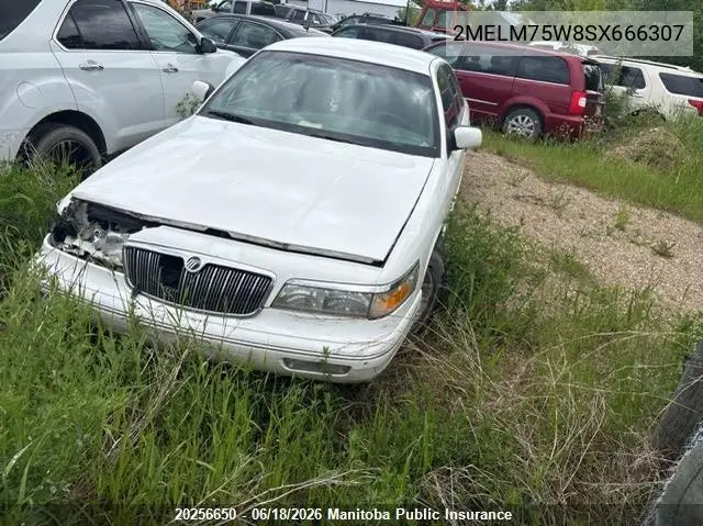 1995 Mercury Grand Marquis Ls VIN: 2MELM75W8SX666307 Lot: 20256650