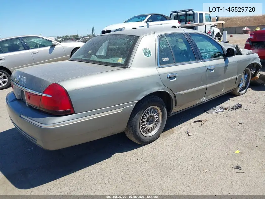 1998 Mercury Grand Marquis VIN: 2MEFM75W5WX671547 Lot: 45529720