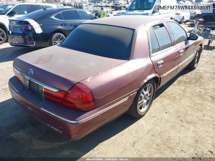 2MEFM75W84X603031 2004 Mercury Grand Marquis Ls