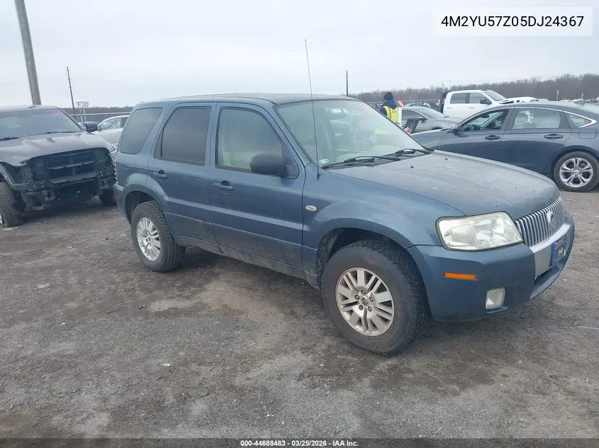 2005 Mercury Mariner Convenience VIN: 4M2YU57Z05DJ24367 Lot: 44688483