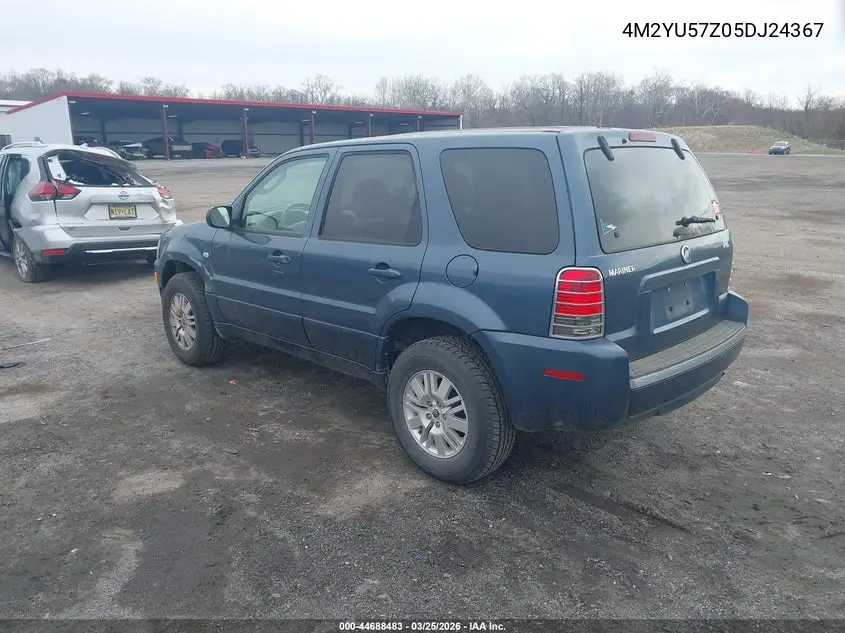 2005 Mercury Mariner Convenience VIN: 4M2YU57Z05DJ24367 Lot: 44688483