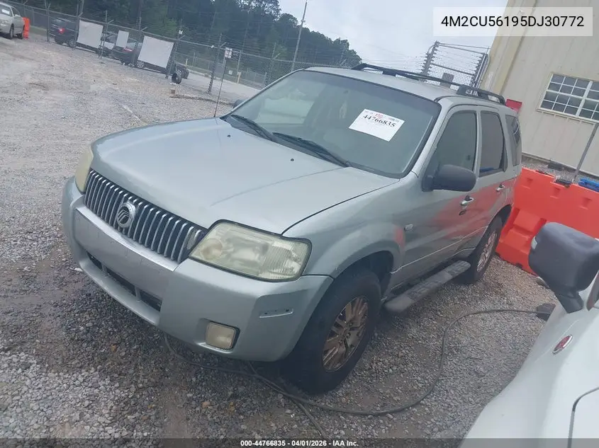 2005 Mercury Mariner Luxury/Premier VIN: 4M2CU56195DJ30772 Lot: 44766835