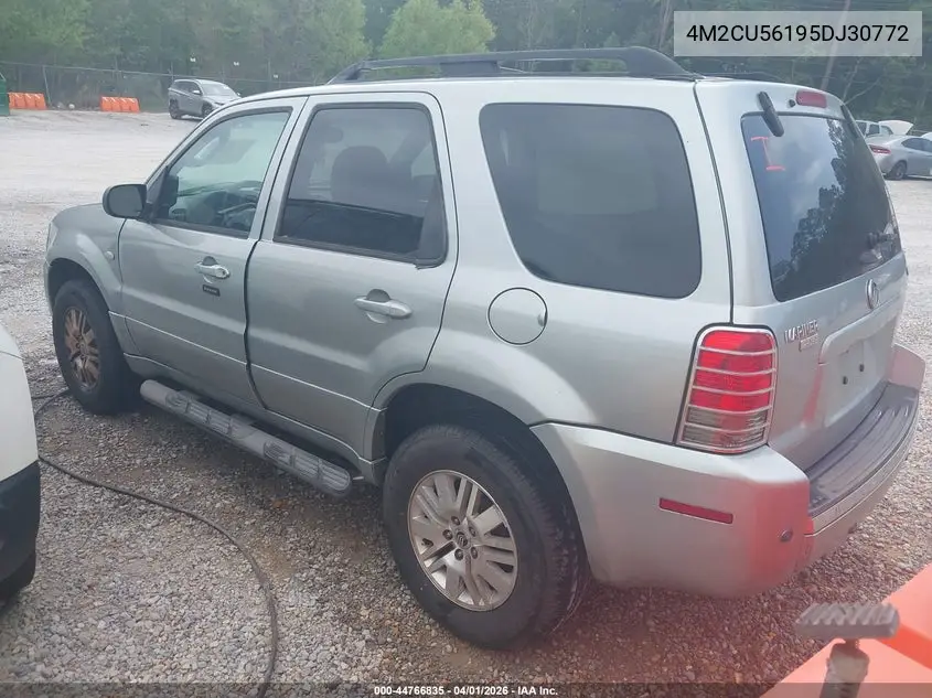 2005 Mercury Mariner Luxury/Premier VIN: 4M2CU56195DJ30772 Lot: 44766835