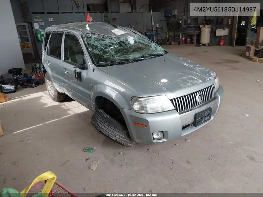 2005 Mercury Mariner Luxury/Premier VIN: 4M2YU56185DJ14987 Lot: 45269373