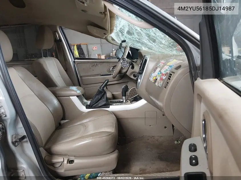 2005 Mercury Mariner Luxury/Premier VIN: 4M2YU56185DJ14987 Lot: 45269373