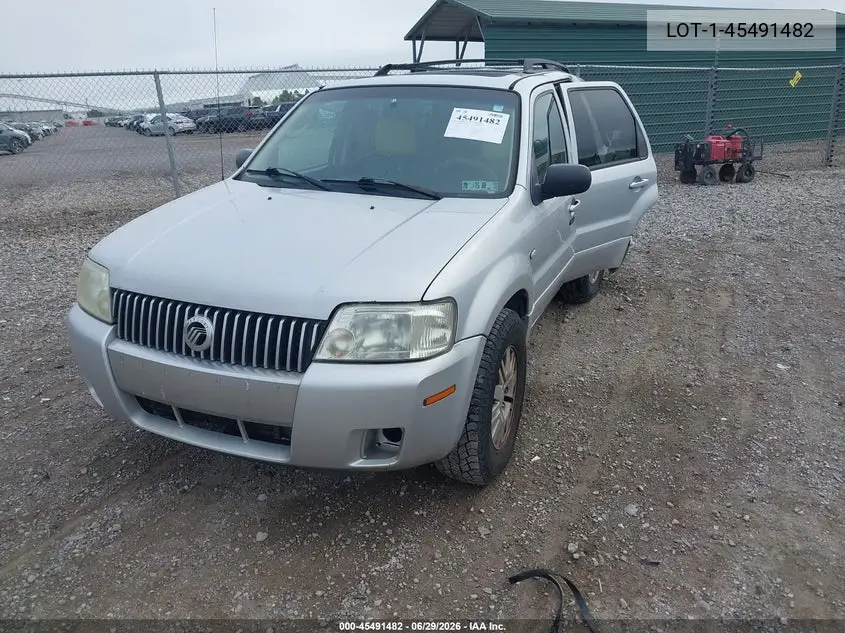 2005 Mercury Mariner VIN: 4M2YU57115DJ17597 Lot: 45491482
