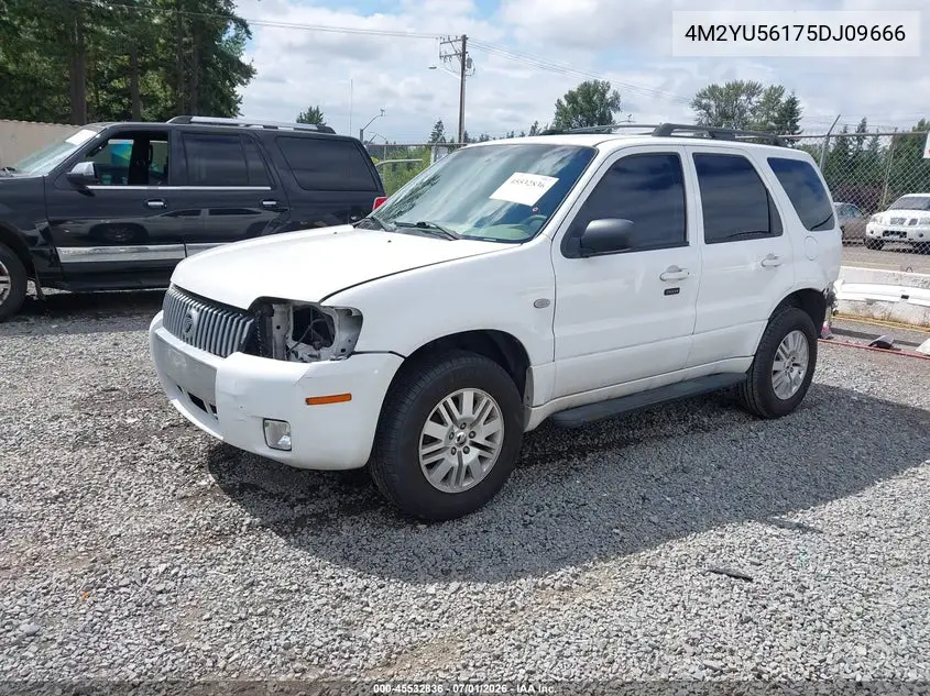 2005 Mercury Mariner Luxury/Premier VIN: 4M2YU56175DJ09666 Lot: 45532836