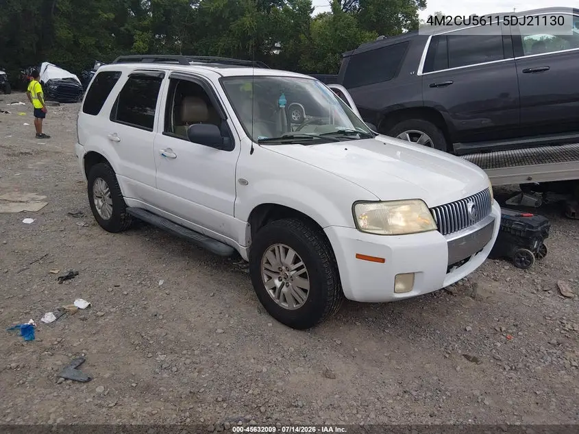 2005 Mercury Mariner Luxury/Premier VIN: 4M2CU56115DJ21130 Lot: 45632009