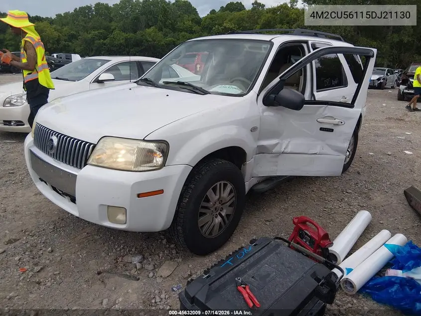 2005 Mercury Mariner Luxury/Premier VIN: 4M2CU56115DJ21130 Lot: 45632009