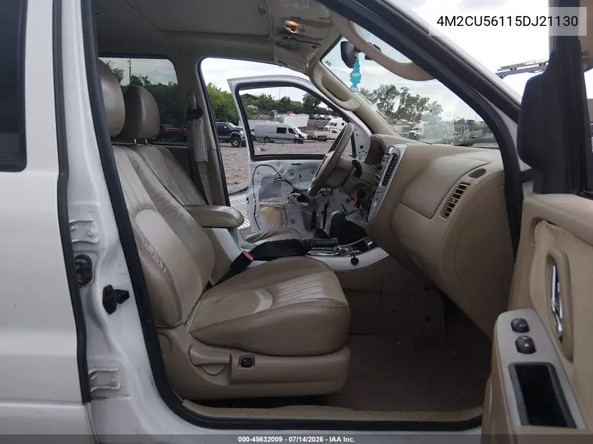2005 Mercury Mariner Luxury/Premier VIN: 4M2CU56115DJ21130 Lot: 45632009