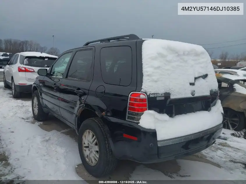 4M2YU57146DJ10385 2006 Mercury Mariner Luxury/Premier