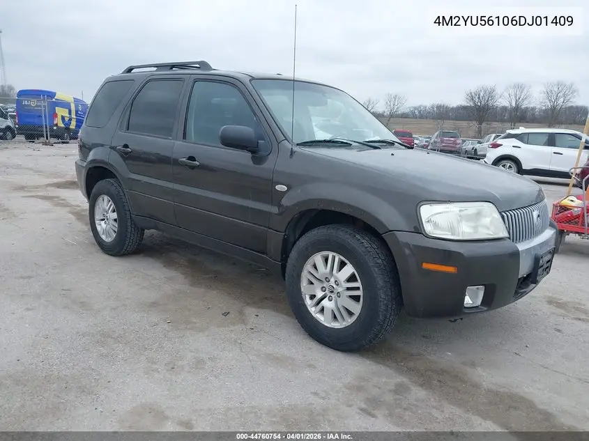 2006 Mercury Mariner Luxury/Premier VIN: 4M2YU56106DJ01409 Lot: 44760754
