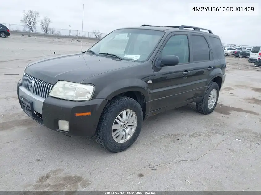 2006 Mercury Mariner Luxury/Premier VIN: 4M2YU56106DJ01409 Lot: 44760754