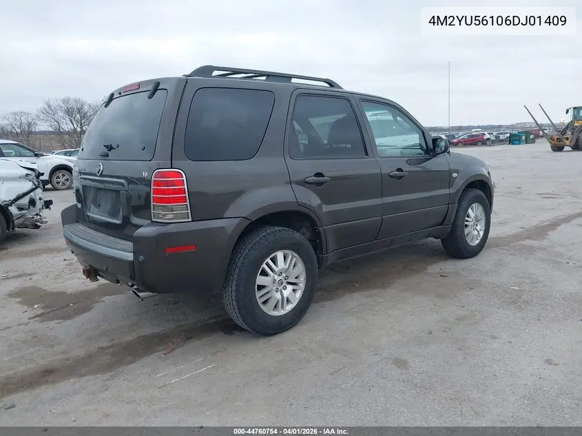 2006 Mercury Mariner Luxury/Premier VIN: 4M2YU56106DJ01409 Lot: 44760754