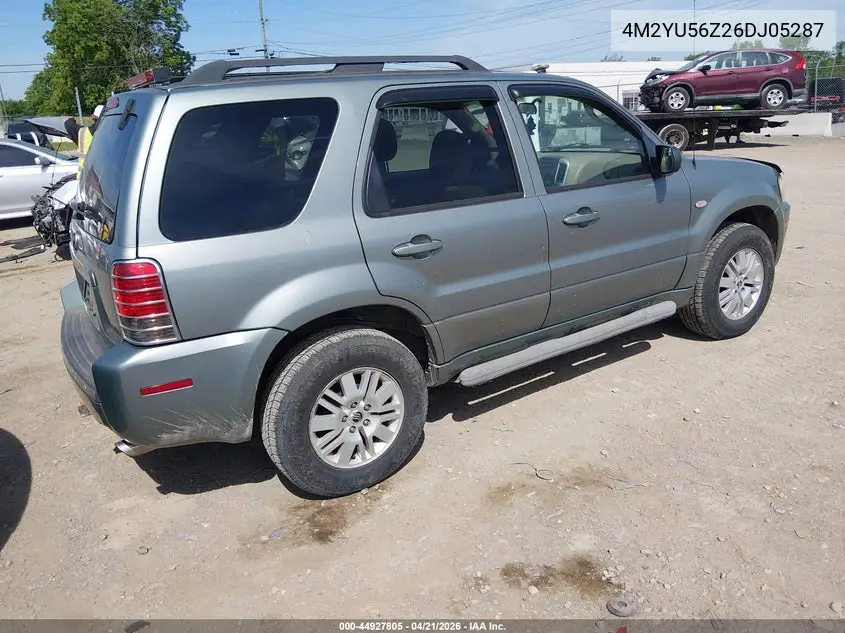 2006 Mercury Mariner Convenience VIN: 4M2YU56Z26DJ05287 Lot: 44927805