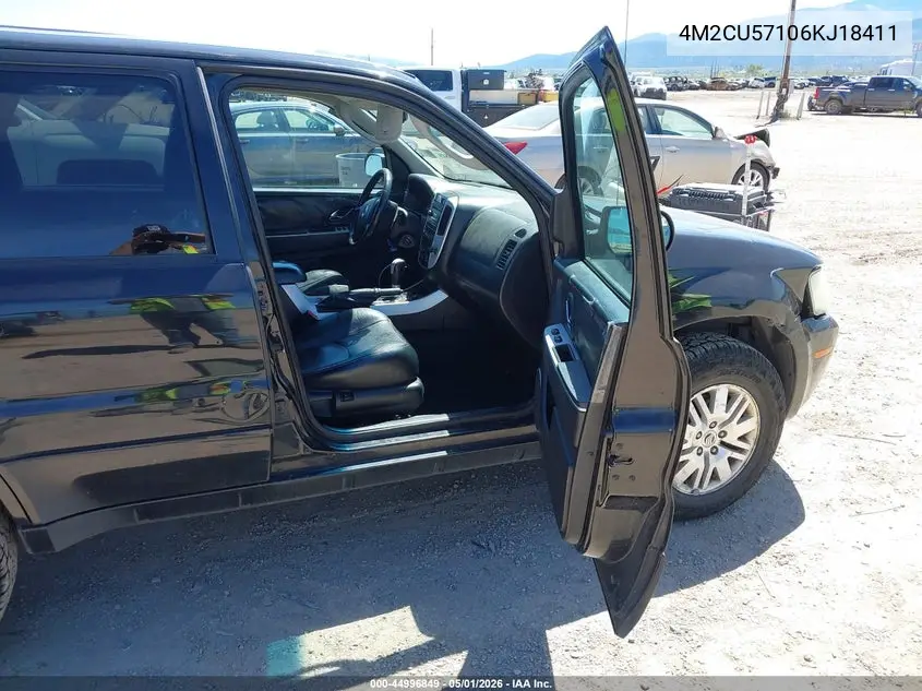 2006 Mercury Mariner Luxury/Premier VIN: 4M2CU57106KJ18411 Lot: 44996849