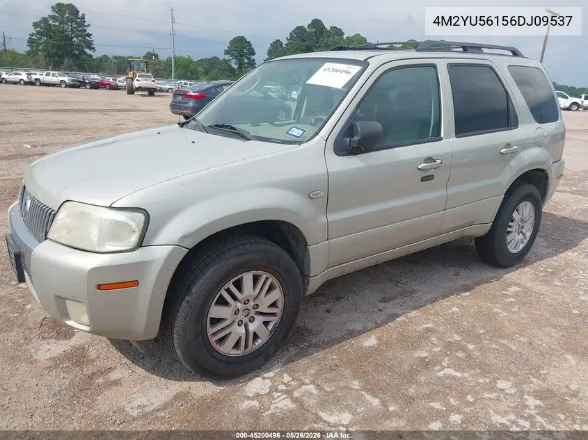 2006 Mercury Mariner Luxury/Premier VIN: 4M2YU56156DJ09537 Lot: 45200496