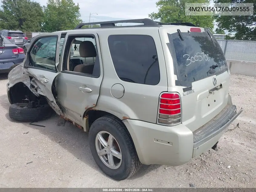 2006 Mercury Mariner Luxury/Premier VIN: 4M2YU56176DJ09555 Lot: 45263599