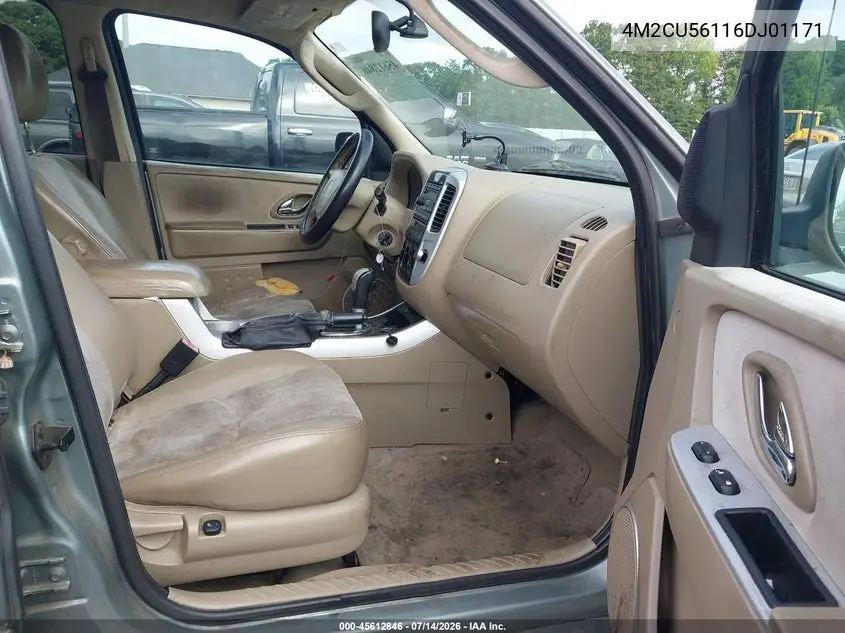 2006 Mercury Mariner Luxury/Premier VIN: 4M2CU56116DJ01171 Lot: 45612846