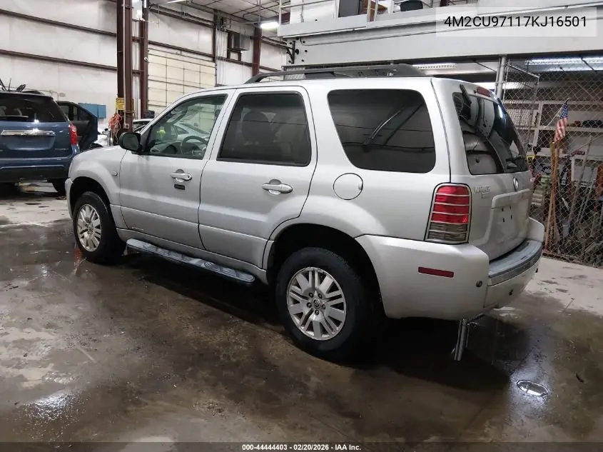 2007 Mercury Mariner Premier VIN: 4M2CU97117KJ16501 Lot: 44444403