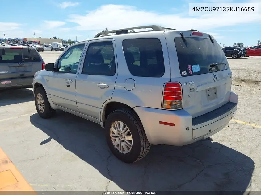 2007 Mercury Mariner Premier VIN: 4M2CU97137KJ16659 Lot: 44784281