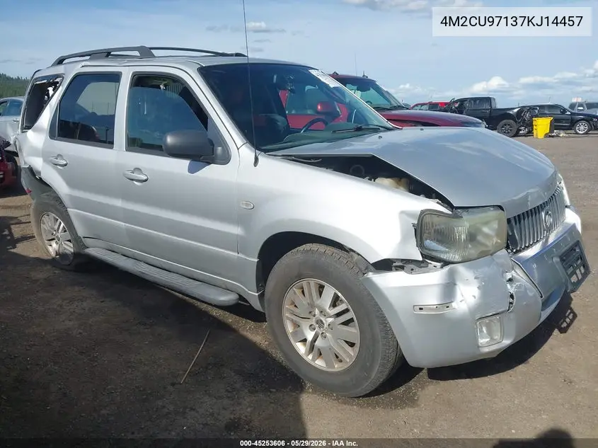 2007 Mercury Mariner Premier VIN: 4M2CU97137KJ14457 Lot: 45253606
