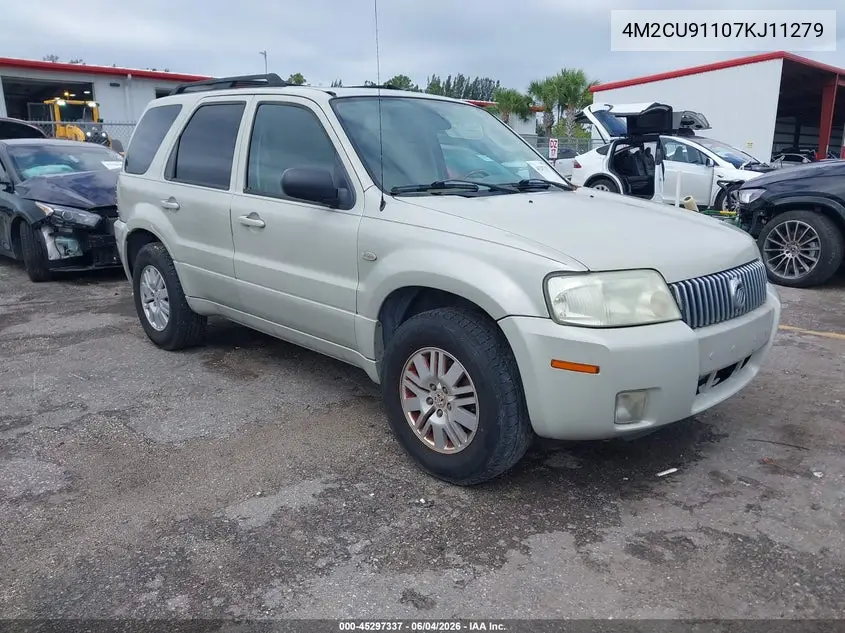2007 Mercury Mariner Luxury VIN: 4M2CU91107KJ11279 Lot: 45297337