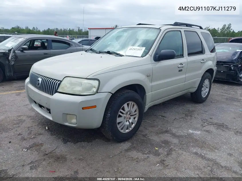 2007 Mercury Mariner Luxury VIN: 4M2CU91107KJ11279 Lot: 45297337